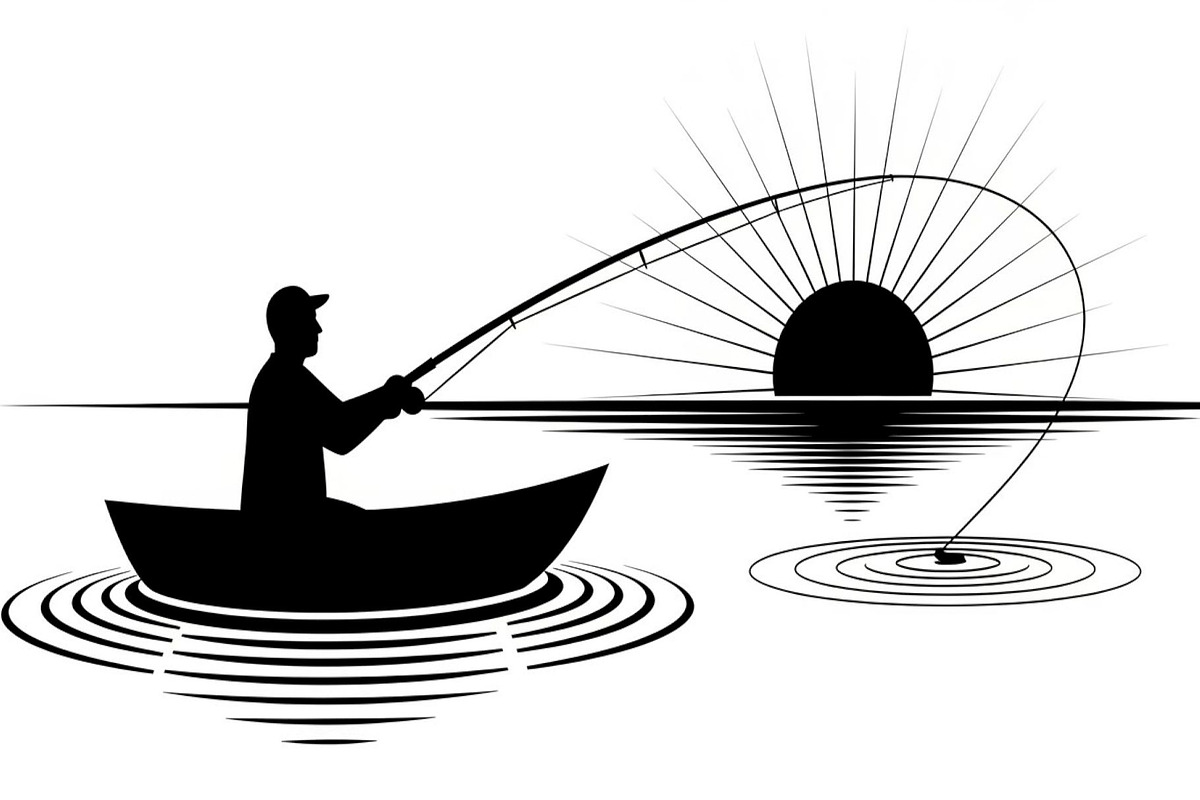 50 Fishing Boat Silhouette Vector, an Illustration by Gaye Art (Photo 7 of 20)