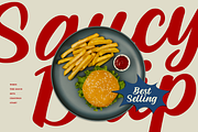 Tasty Mood Food Brush Script Font, a Script Font by Rasio Studio (Thumbnail 4 of 9)