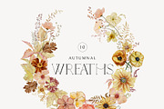 Rustic Fall Watercolor Dried flowers, a Decorative Illustration by SunnyAfternoons (Thumbnail 11 of 14)
