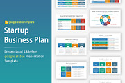 Startup Business Plan Google Slides, a Presentation Template by OceanArt (Thumbnail 1 of 19)