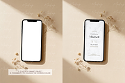 Minimalist Phone Mockup Dry Flowers, a Product Mockup by TatiMockup (Thumbnail 2 of 3)