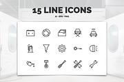 Premium »Service Station« Icons, an Icon by IconUncle (Thumbnail 2 of 4)