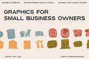 Graphics for Small Business Owners, an Object Graphic by Mere Hunter (Thumbnail 1 of 4)