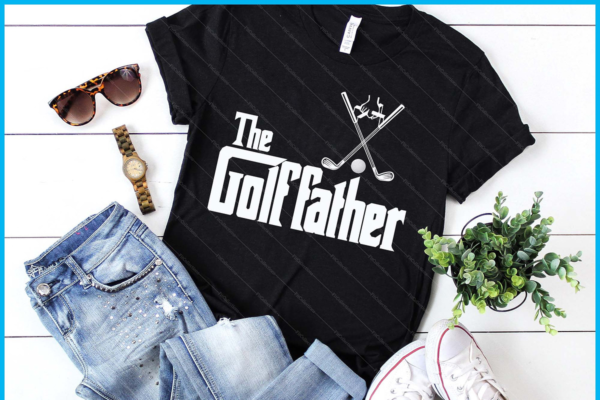 The Golffather Golfing Fathers Day, a Graphic by Creativeusart (Photo 1 of 4)