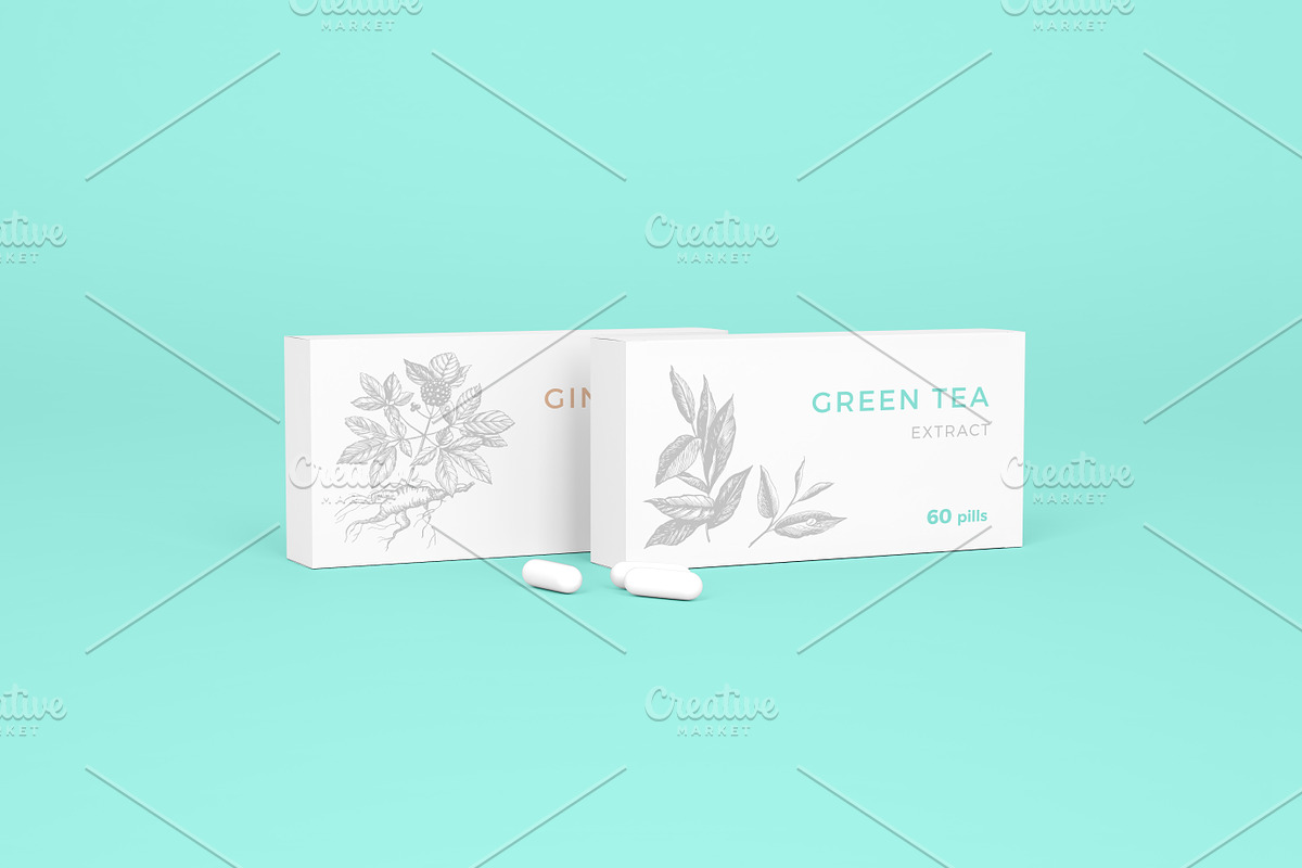 Pharmaceutical mockups bundle, a Packaging Mockup by Pykhtik Design Shop (Photo 6 of 6)