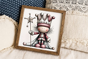 Whimsical Christmas Nutcracker Clipa, an Illustration by Libby Wishes (Thumbnail 3 of 7)