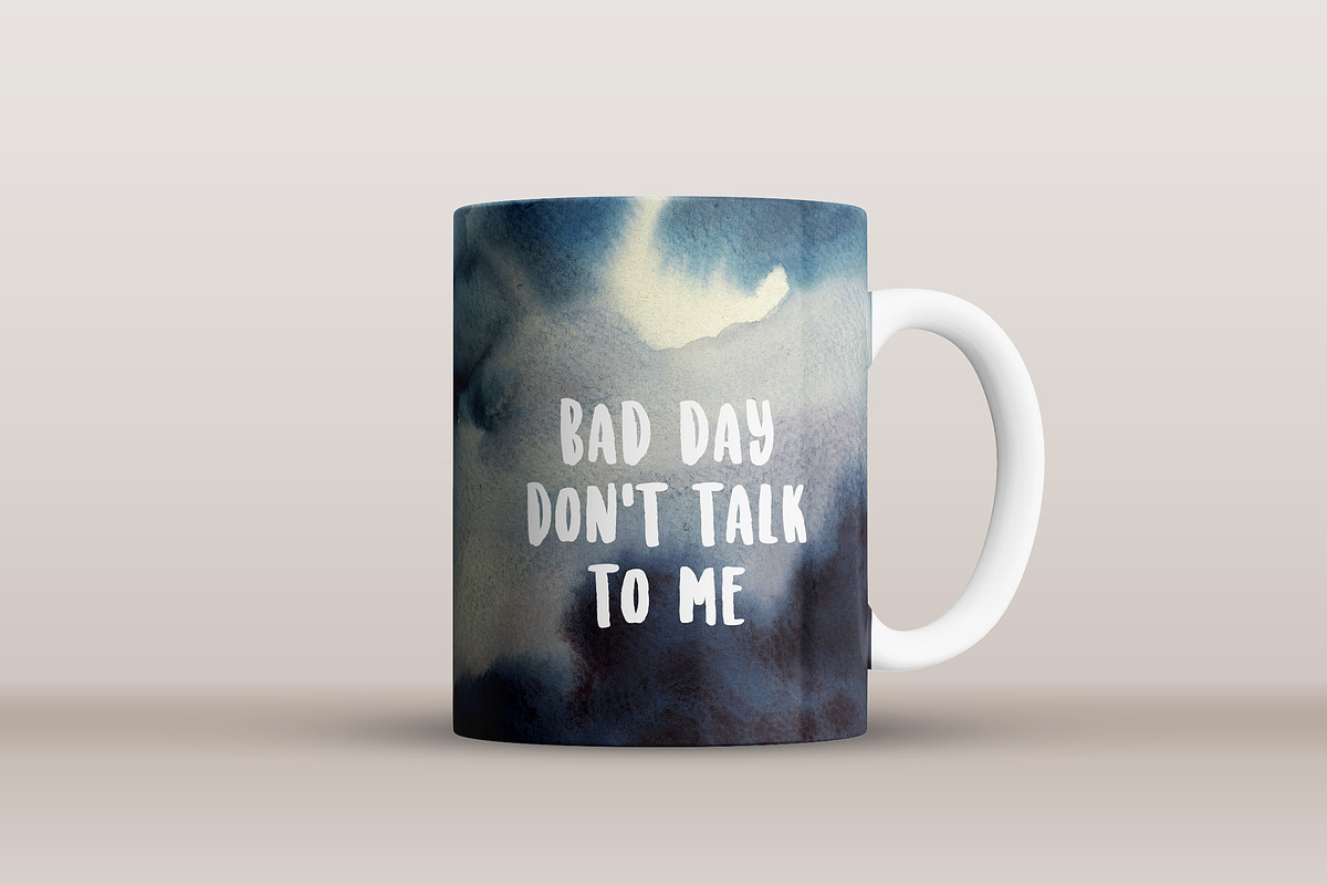 Dark Sky watercolor background, a Background Graphic by swiejko (Photo 6 of 7)