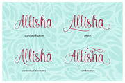 Zakia Typeface, a Script Font by artimasa (Thumbnail 2 of 5)