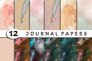 Decorative Backgrounds Planner Paper