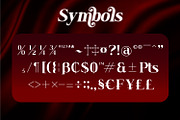 Boldera Goldisty, a Serif Font by Rishsketch (Thumbnail 9 of 12)