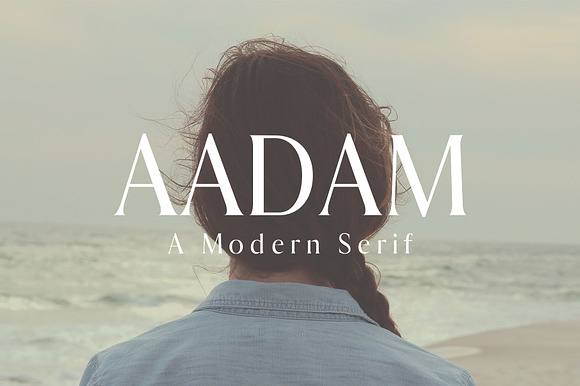 Aadam A Modern Serif Font Family preview 8