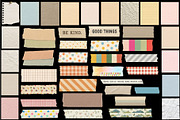 Paper kit Paper cut outs, paper PNG, a Texture Graphic by Chipshpow Graphics (Thumbnail 5 of 6)