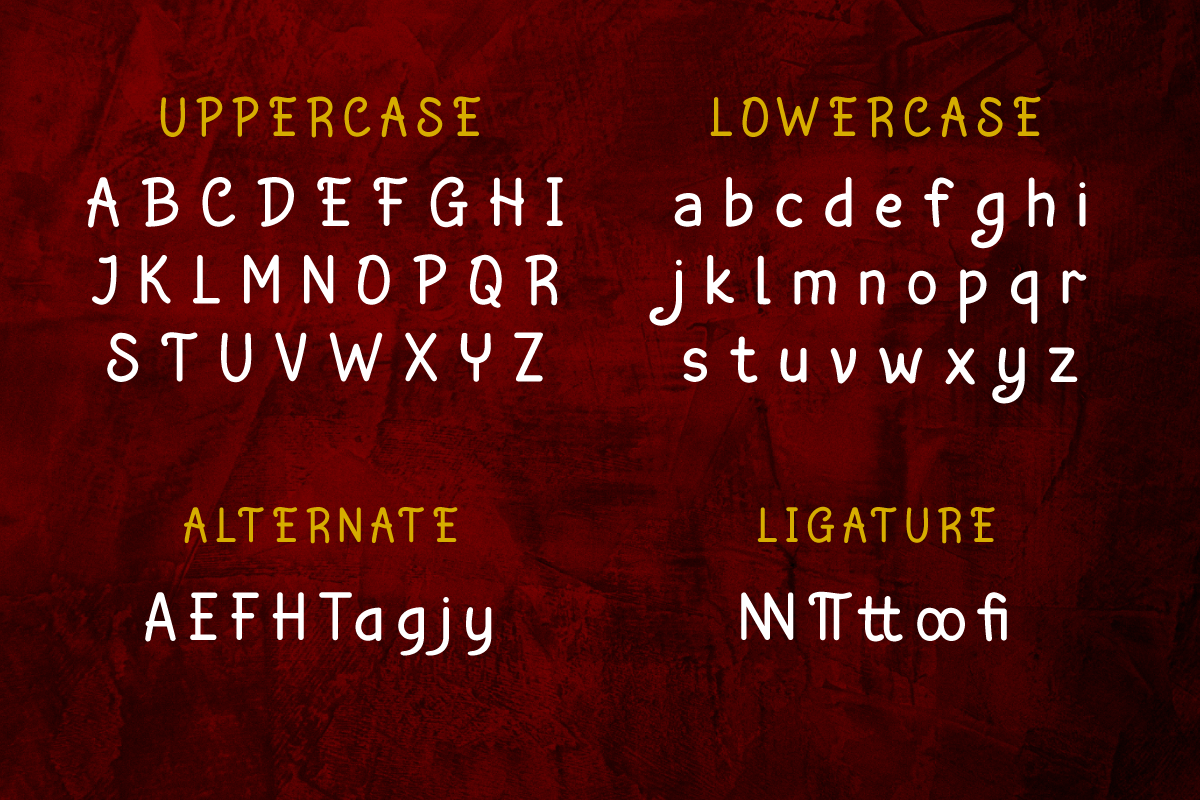 Cuizy | Handwritten Display, a Sans Serif Font by twinstd (Photo 8 of 10)