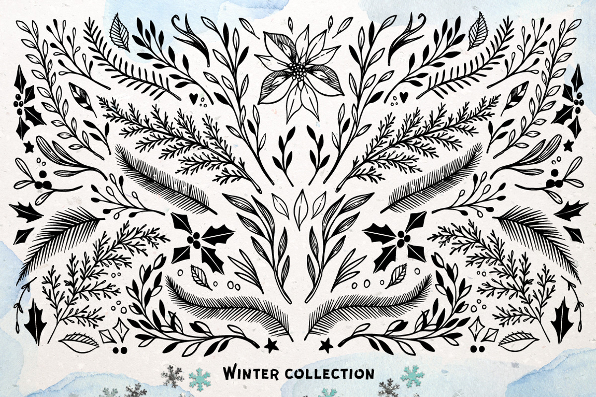 Winter collection. Merry Christmas, an Object Graphic by Kate Macate (Photo 5 of 5)