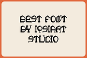 Hooky Lucky - Funny Font, a Slab Serif Font by Iqsiart Studio (Thumbnail 6 of 6)