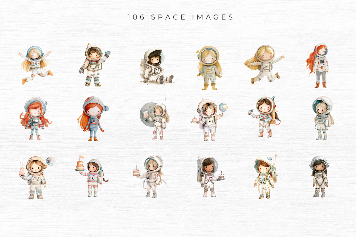 Space Clipart, 106 PNGs, an Object Graphic by EllyandLima (Photo 8 of 9)