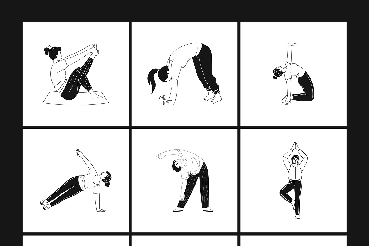150 Fitness Illustrations, a Person Illustration by Vectors Market (Photo 7 of 13)