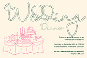 CS Ariana Dashed, a Script Font by Craft Supply Co. (Thumbnail 5 of 8)