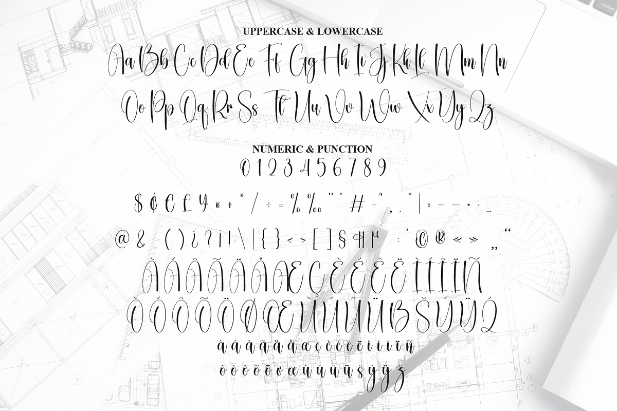 Mathematics | Script Font, a Handwritten Font by Scratchones (Photo 7 of 8)