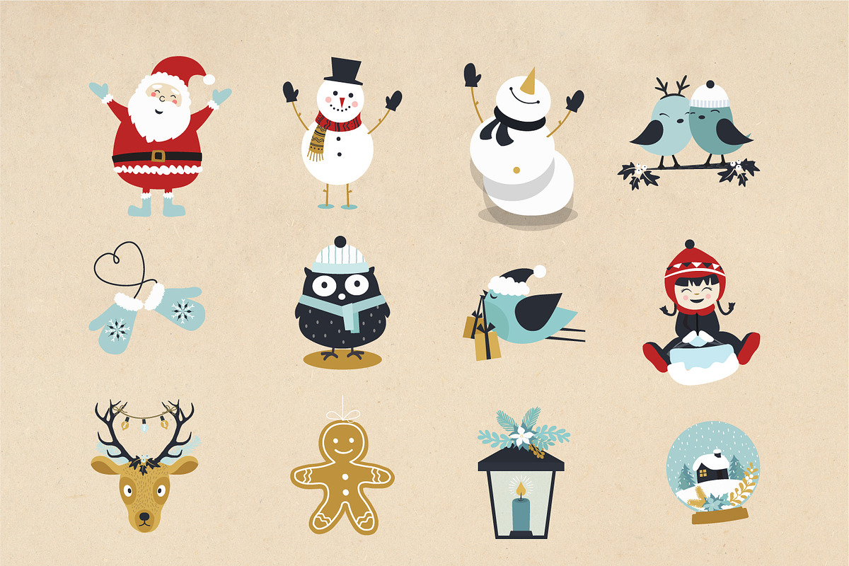 Christmas Card Templates & Elements, a Card Template by Uncarving (Photo 10 of 11)