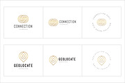300 Geometric Premade Logo Bundle, a Branding & Logo Template by XpertgraphicD (Thumbnail 48 of 63)