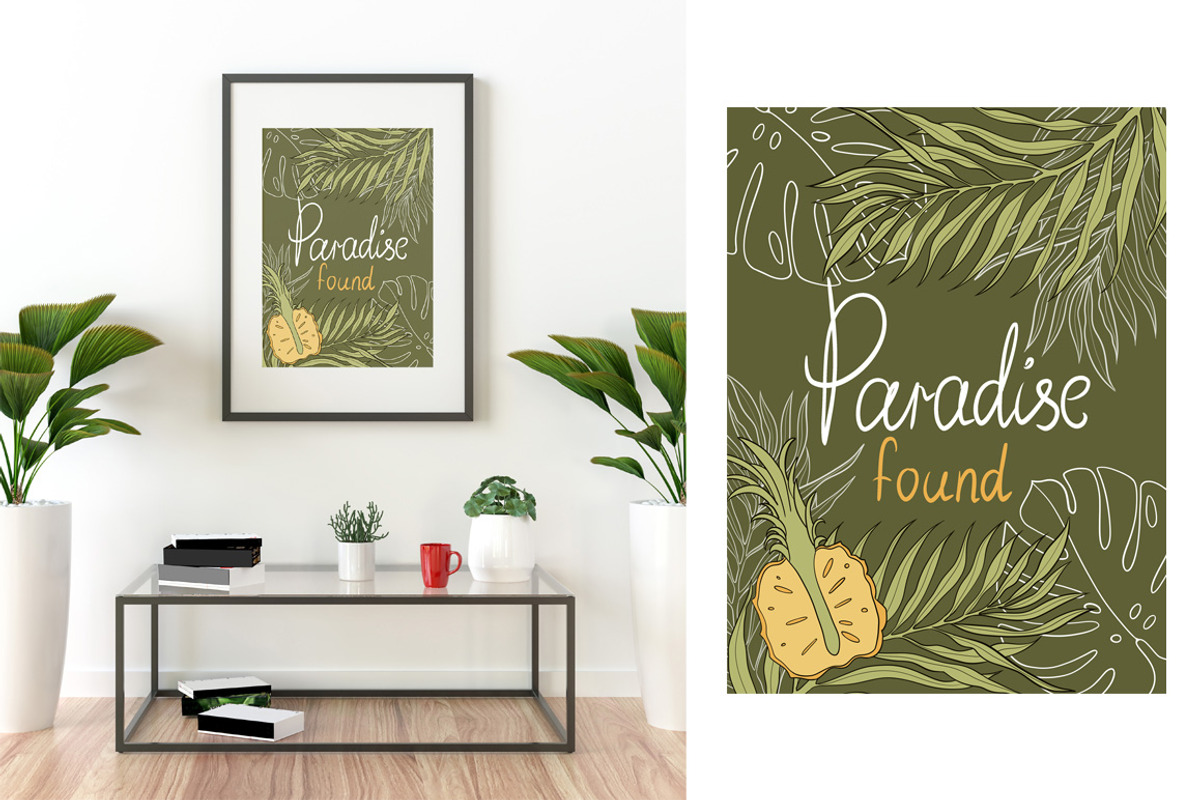 Aloha Hawaii Posters, a Decorative Illustration by Mari_Caliart (Photo 9 of 12)