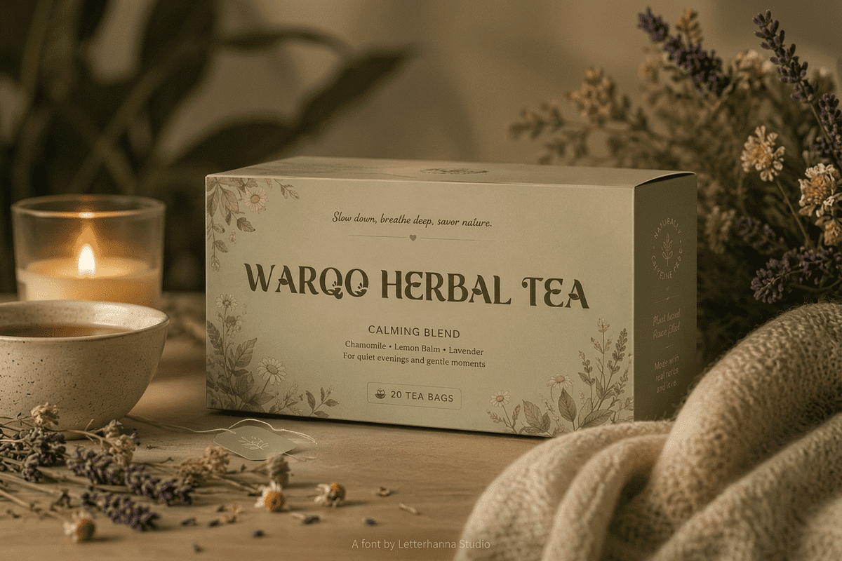 Ekainos Font: Nature Botanical Serif, a Serif Font by Letterhanna Studio (Photo 7 of 9)