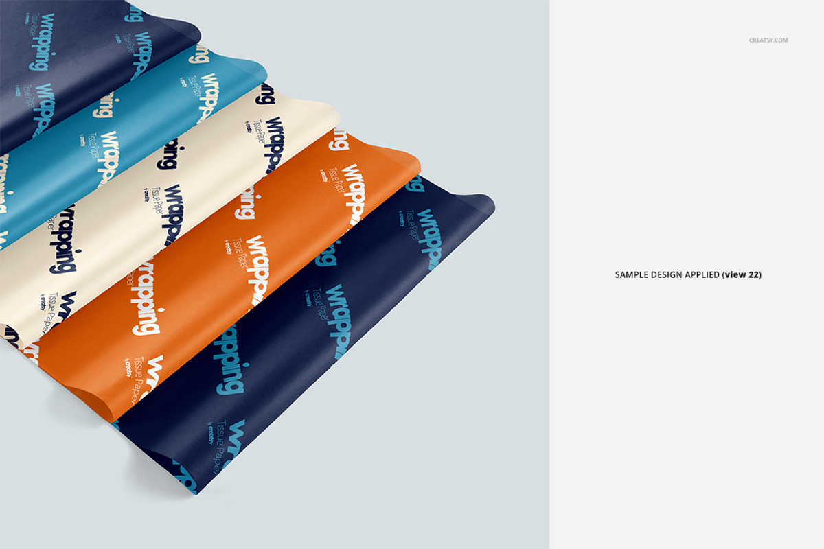 Wrapping Tissue Paper Mockup Set, a Pens & Pencil Mockup by creatsy5 (Photo 28 of 54)