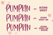 Autumn Sunset, a Sans Serif Font by Dm Studio (Thumbnail 2 of 7)
