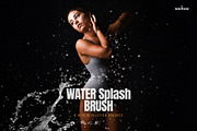 Realistic Water Splash Brushes, a Brush Add-On by Walllow Creatives (Thumbnail 3 of 3)