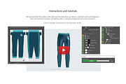 Track Pants Animated Mockup, a Bottom Mockup by rebrandy (Thumbnail 9 of 12)