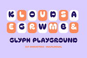 Klouds - Bubbly Playful Retro Font, a Handwritten Font by Oblique Foundry (Thumbnail 9 of 10)