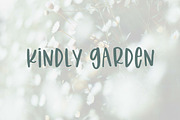 Kindly Garden, a Font by OnTheSpotStudio (Thumbnail 1 of 2)