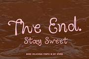 Marzipan Cream Sweet Festive Script, a Handwritten Font by Struvictory.art (Thumbnail 9 of 9)