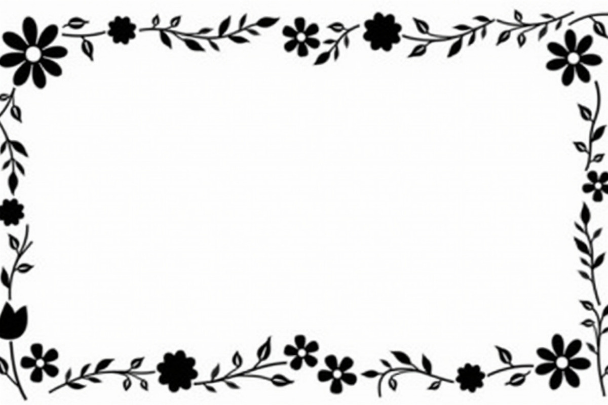Vintage Floral Border Frame Pack, an Illustration by jahid234 (Photo 5 of 10)
