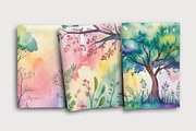 Colorful Woodland, a Background Graphic by Curve Design (Thumbnail 3 of 7)