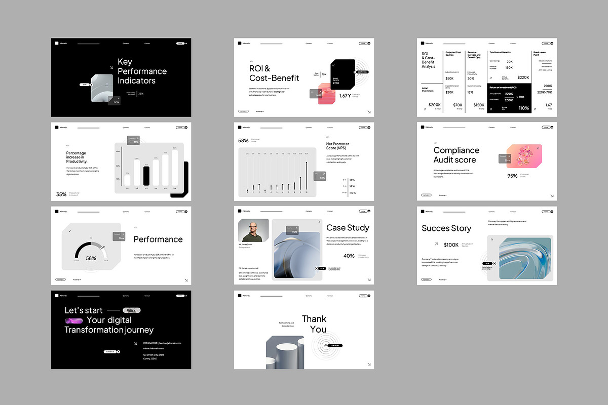 Mintech - Digital Powerpoint preview 2