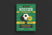 Modern Soccer Tournament Flyer, a Flyer Template by VectorVactory (Thumbnail 1 of 3)