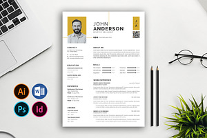 Resume / CV Template, a Resume Template by Abdul Studio