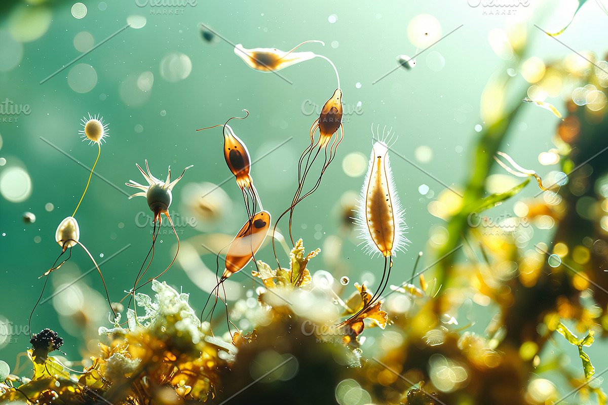 52 Fictional Microscopic Organisms, an Abstract Photo by h.utomo (Photo 41 of 52)
