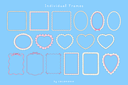 Girly Grrrl - Hand Drawn Clipart, a Decorative Illustration by cocomomo (Thumbnail 8 of 16)