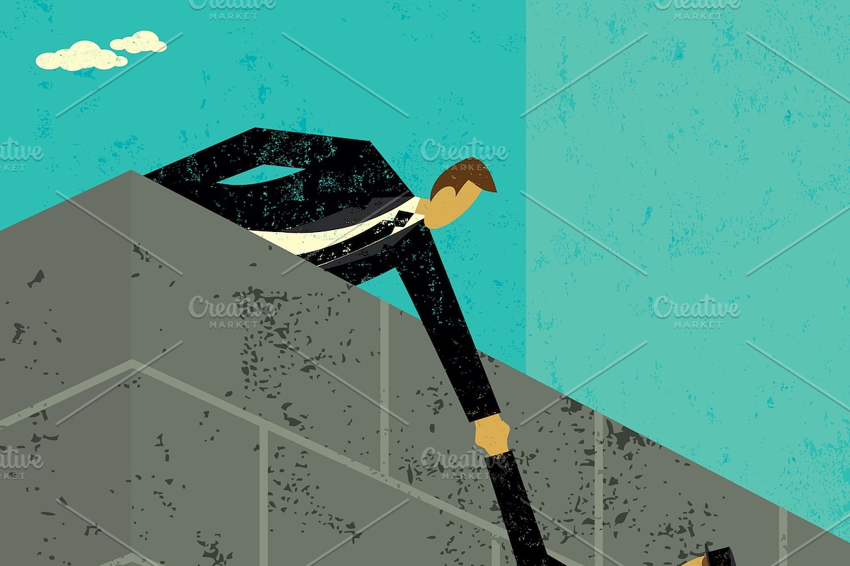 Business Concepts Bundle 02 Men, a Person Illustration by retrorocket (Photo 10 of 16)