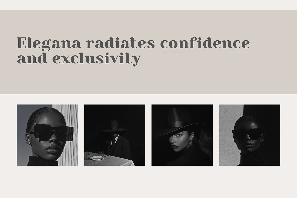 Eleganza - Classy Serif Typeface, a Serif Font by HipFonts (Photo 7 of 8)