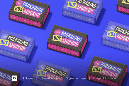 Box Packaging Mockup