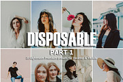 20 Lightroom Presets Disposable p1, a Preset Add-On by PerfectStudioPresets (Thumbnail 1 of 10)