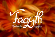 Fagyth, a Script Font by Digital Typeface Studio (Thumbnail 1 of 6)
