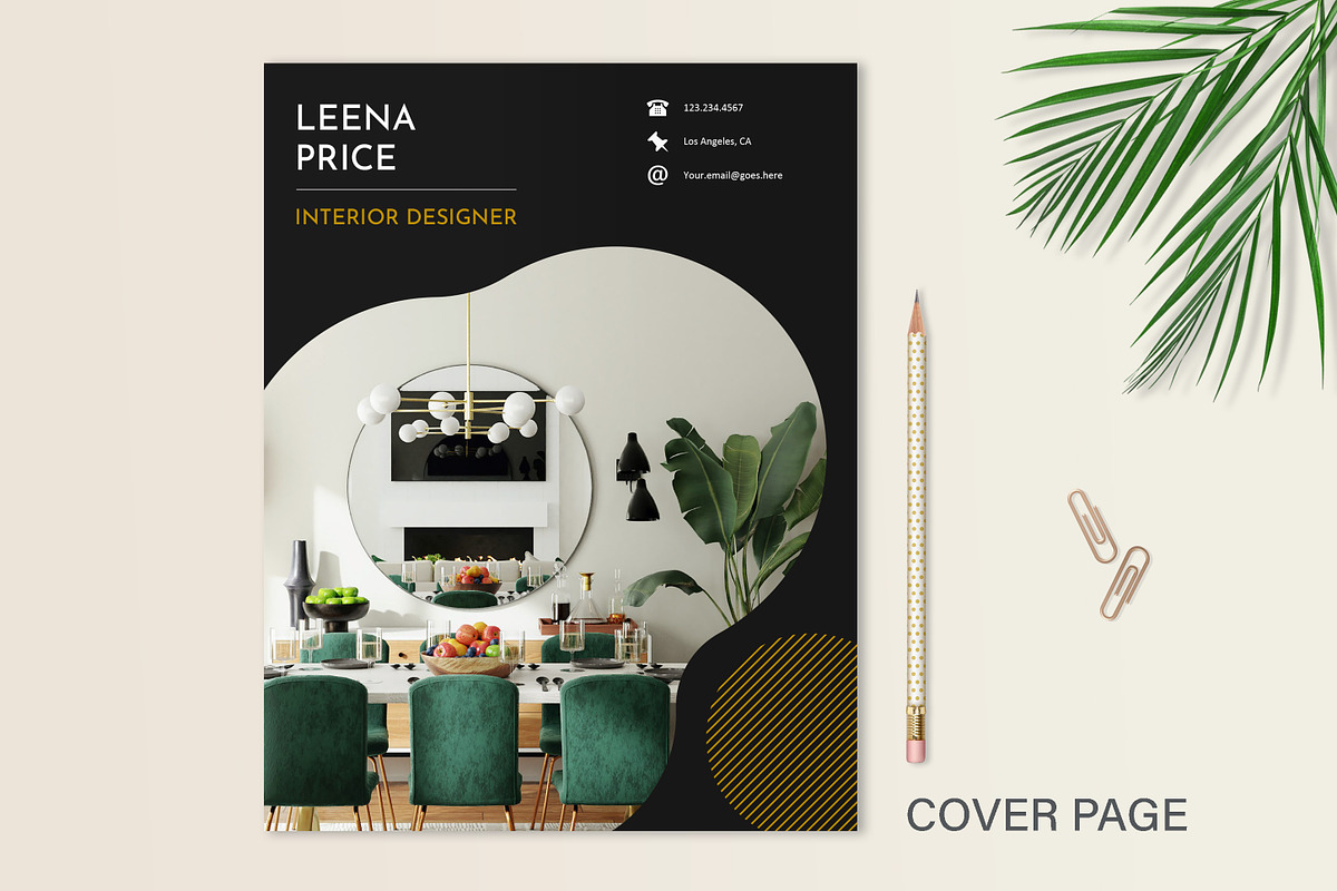 Interior Designer Resume - Portfolio, a Resume Template by Stanin Studio (Photo 4 of 10)