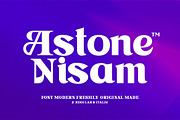 Astone Nisam, a Sans Serif Font by Gatype (Thumbnail 1 of 10)