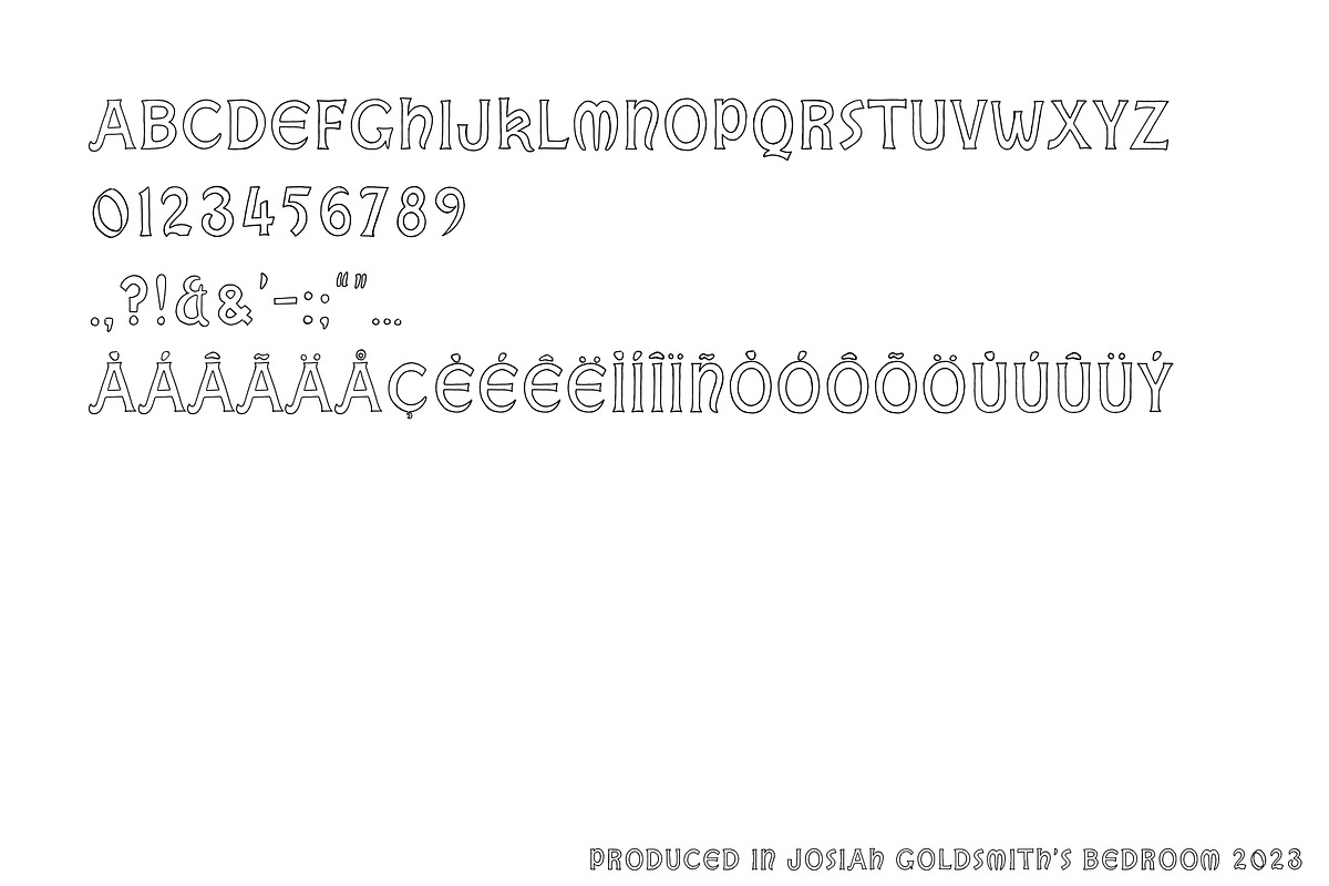 Hardly Nouveau | Font Collection, a Handwritten Font by Off The Rack © (Photo 5 of 7)
