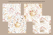 Cottage Tea & Blooms Collection, a Seasonal Illustration by Anna Druzhkova (Thumbnail 8 of 24)